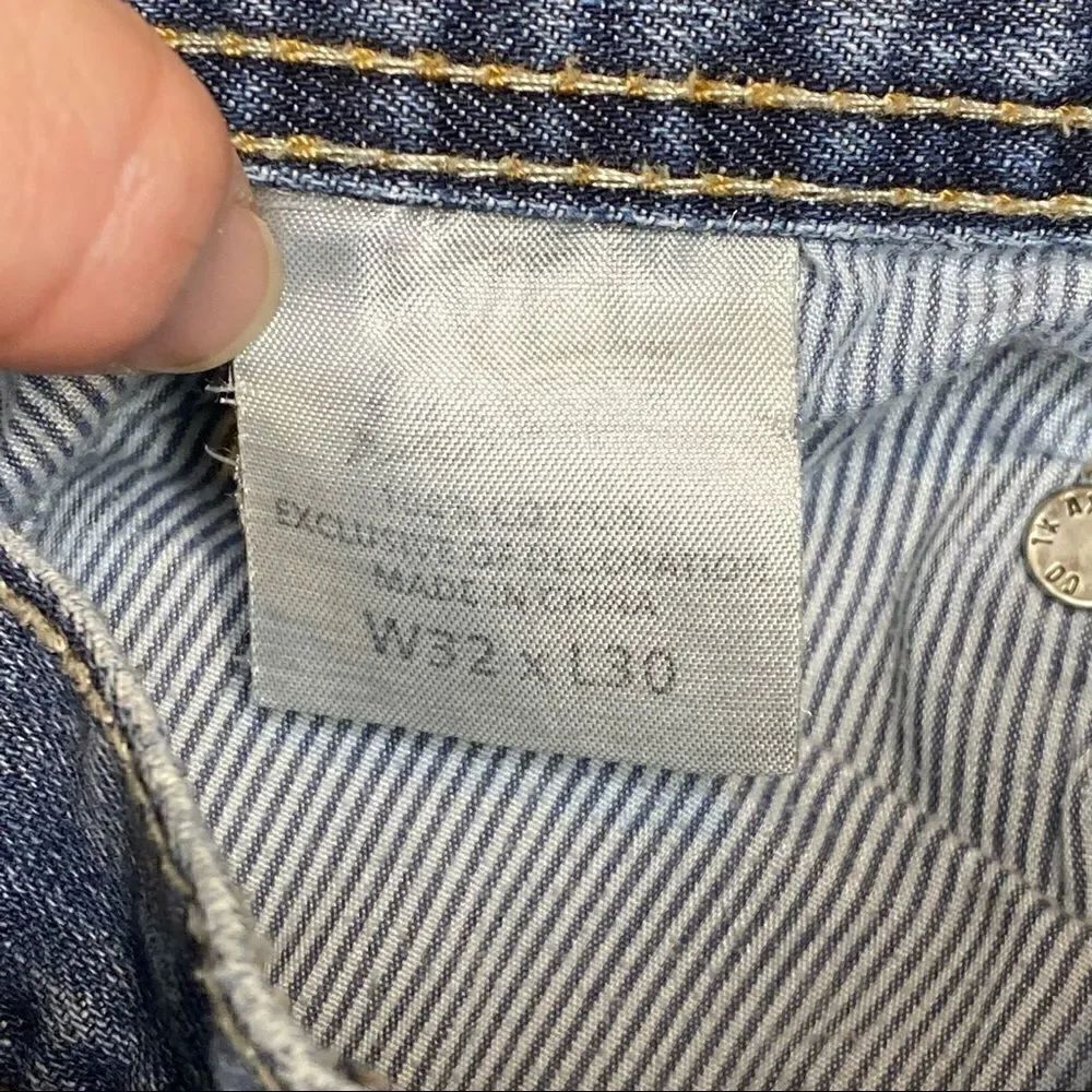 Axel light wash slim straight jeans size 32 X 30 - Picture 11 of 16